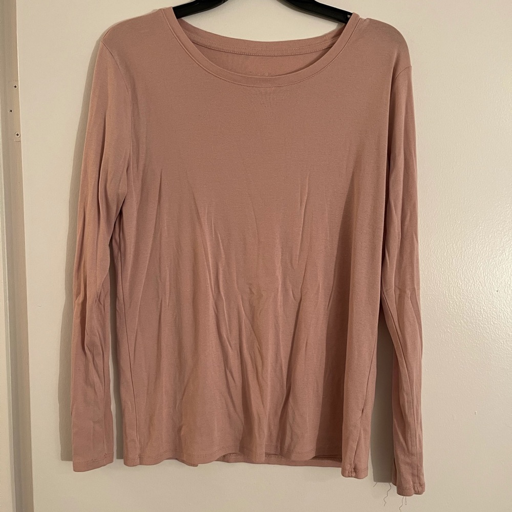 A new day pink long sleeve XL blouse